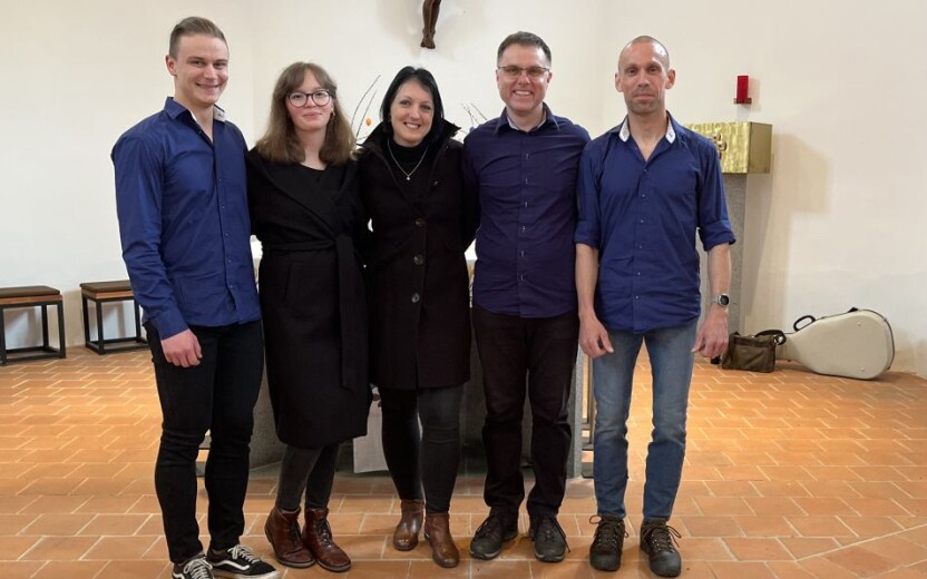 Koncert skupiny Elias (spirituály a písně ve vícehlasých úpravách)